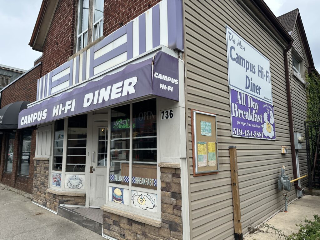 Campus Hi-Fi Diner, London Ontario