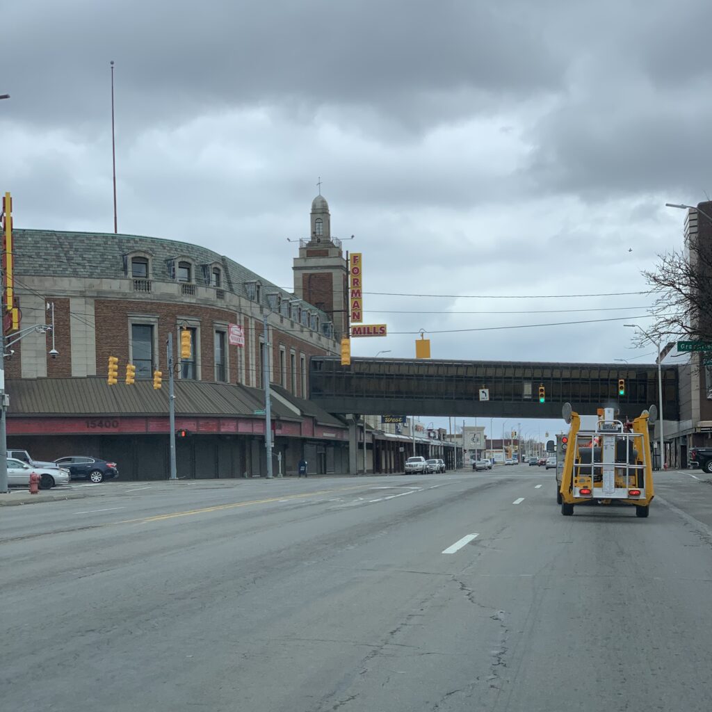 Tower Center Mall & Mammoth Department Store, Detroit Michigan